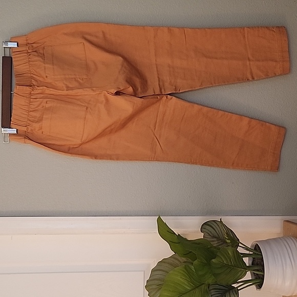 LOFT Women's Mustard Pull-On Waistband Pants Size XS - Picture 2 of 7